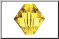 Swarovski� Bicone 5328, 4mm, 226 - light topaz, 25 Stk.